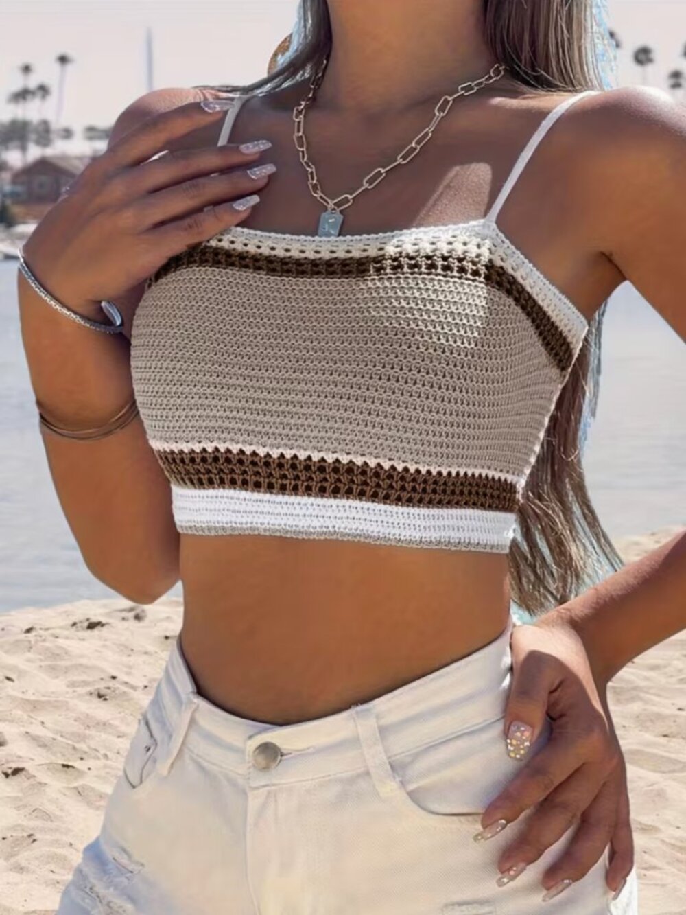 🦋 Crochet Festival-Style Camisole